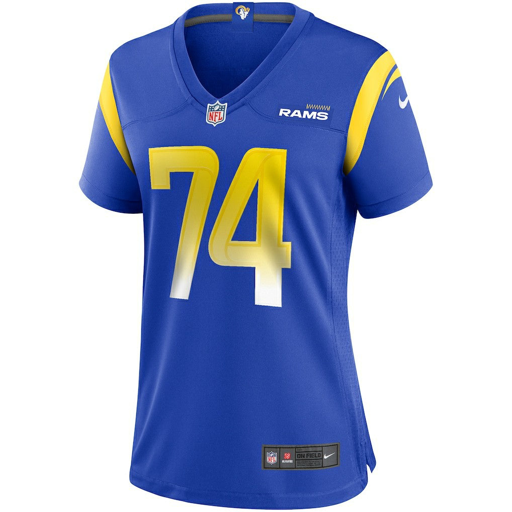 Los Angeles Rams Nike Merlin Olsen  Women's Game Retired Player Jersey