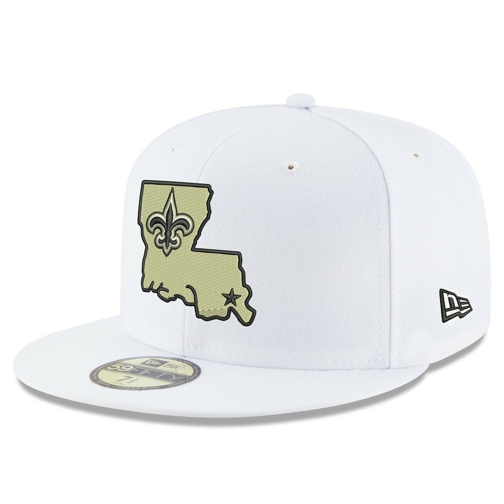 New Orleans Saints New Era Omaha Alternate Logo 59FIFTY Fitted Hat