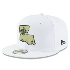 New Orleans Saints New Era Omaha Alternate Logo 59FIFTY Fitted Hat
