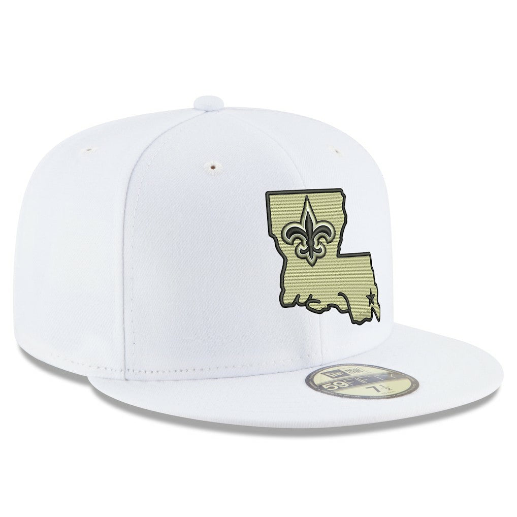 New Orleans Saints New Era Omaha Alternate Logo 59FIFTY Fitted Hat