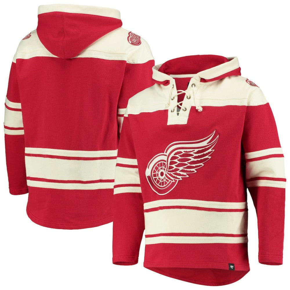 Detroit Red Wings '47 Superior Lacer Hoodie Sale