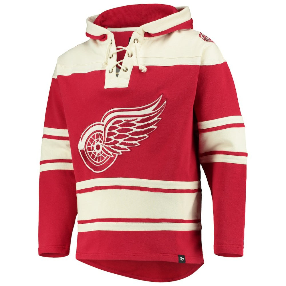 Detroit Red Wings '47 Superior Lacer Hoodie Sale