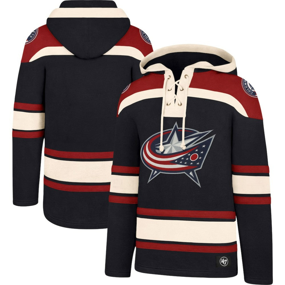 Columbus Blue Jackets '47 Superior Lacer Hoodie Sale