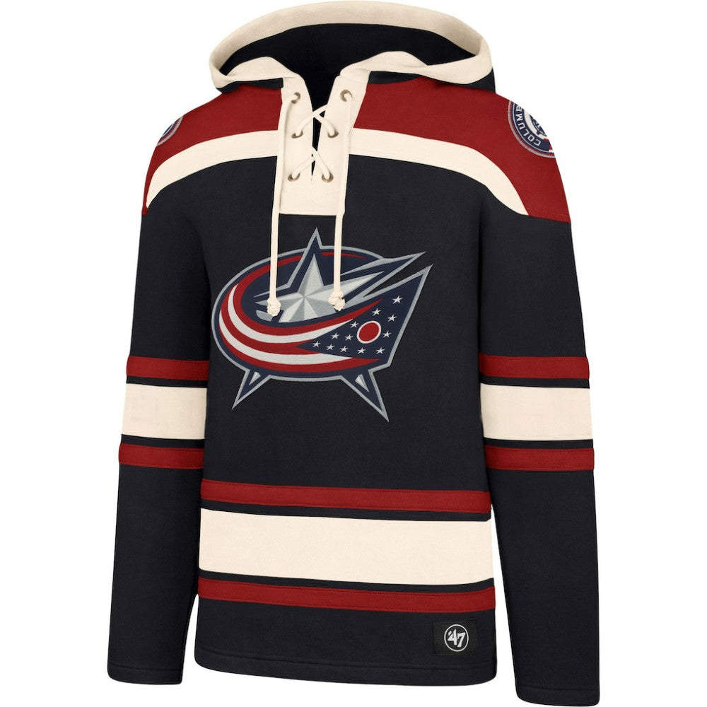 Columbus Blue Jackets '47 Superior Lacer Hoodie Sale