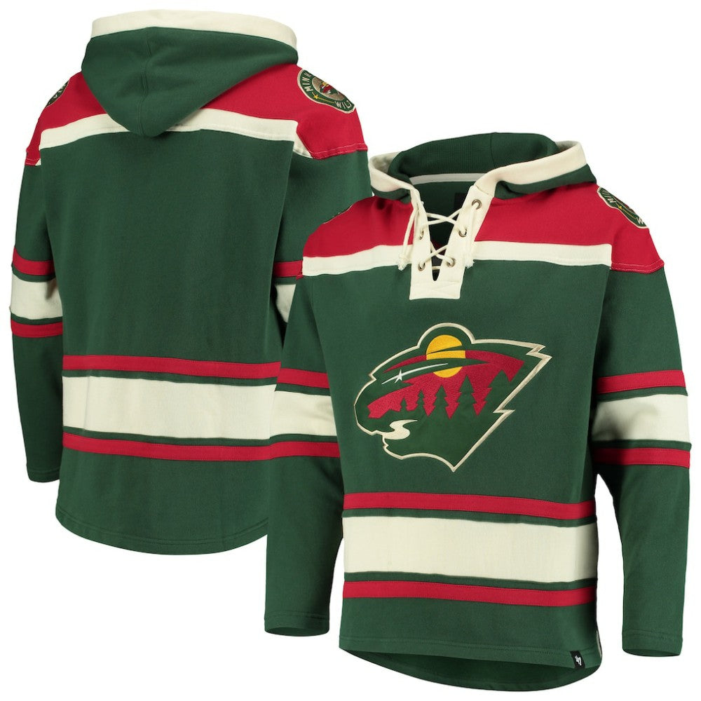 Minnesota Wild '47 Superior Lacer Hoodie Discount