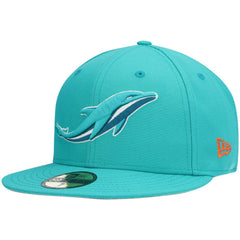Miami Dolphins New Era Omaha 59FIFTY Fitted Hat