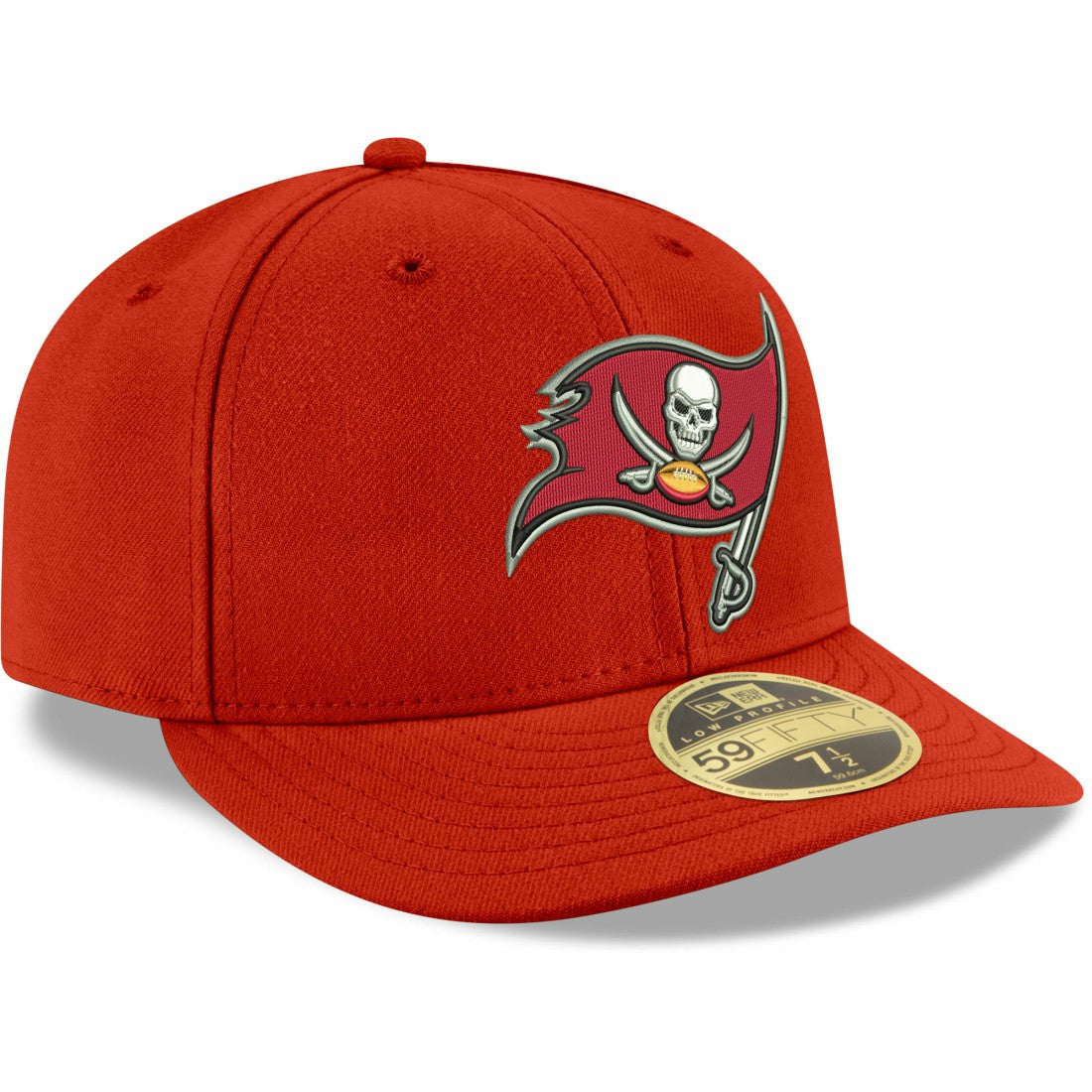 Tampa Bay Buccaneers New Era Omaha Low Profile 59FIFTY Fitted Team Hat