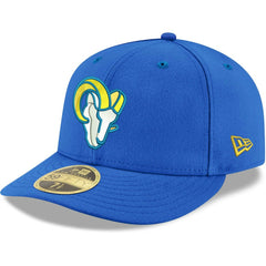 Los Angeles Rams New Era Omaha Low Profile 59FIFTY Fitted Team Hat