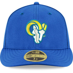 Los Angeles Rams New Era Omaha Low Profile 59FIFTY Fitted Team Hat