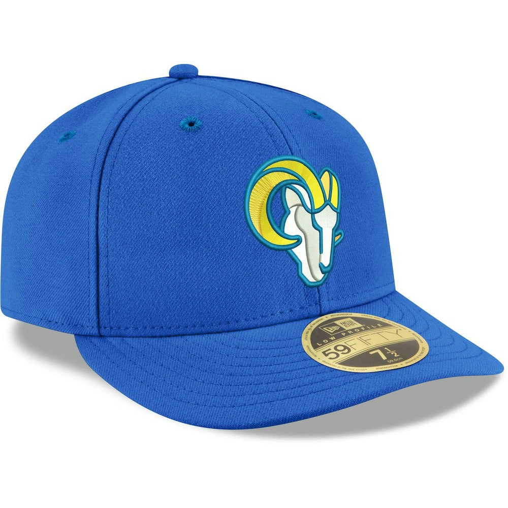 Los Angeles Rams New Era Omaha Low Profile 59FIFTY Fitted Team Hat
