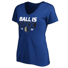 Dallas Mavericks Women's Ball Is Back V-Neck T-Shirt sale On Sale