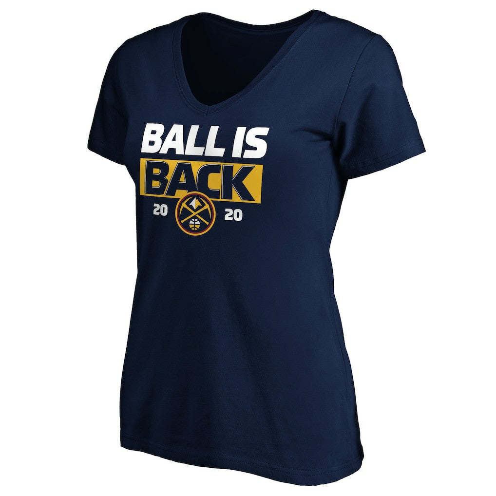 Denver Nuggets Women's Ball Is Back V-Neck T-Shirt sale Discount