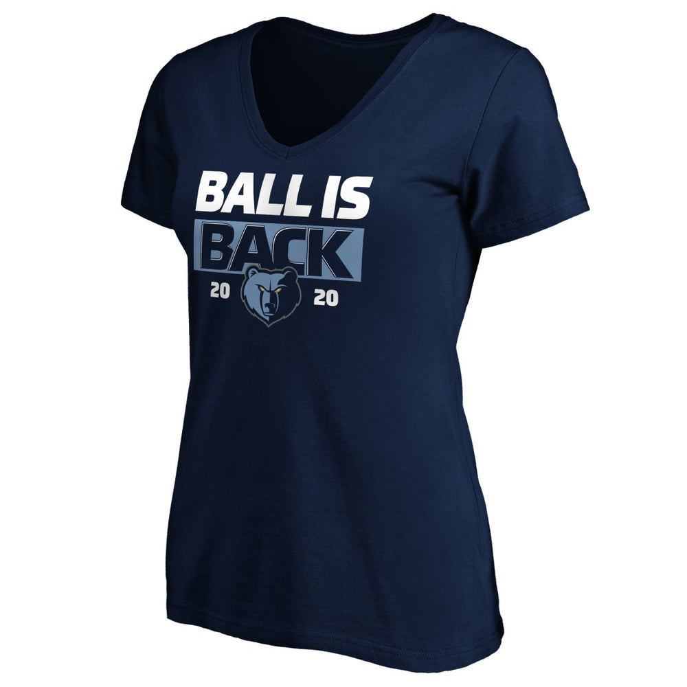 Memphis Grizzlies Women's Ball Is Back V-Neck T-Shirt For Sale