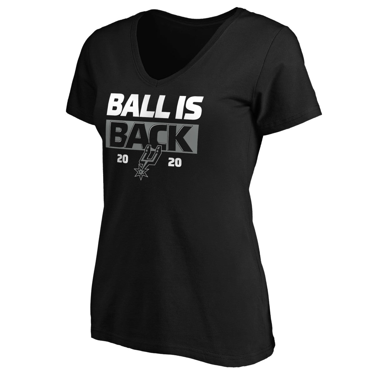 San Antonio Spurs Women's Ball Is Back V-Neck T-Shirt Online