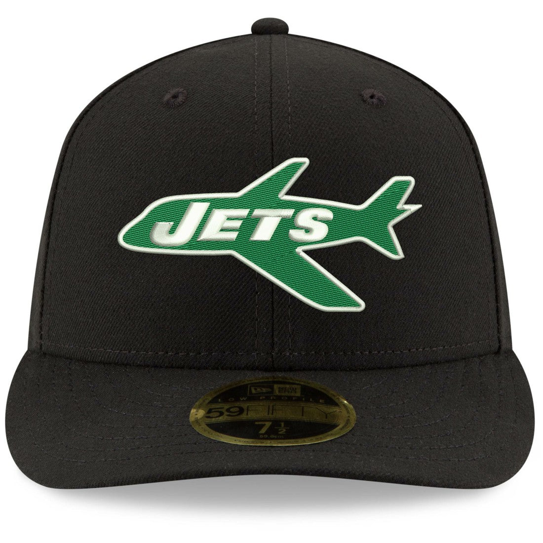 New York Jets New Era Omaha Throwback Low Profile 59FIFTY Fitted Hat