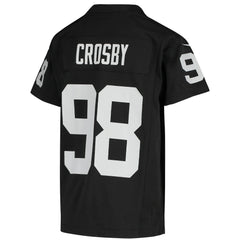 Las Vegas Raiders Nike Maxx Crosby  Youth Game Jersey