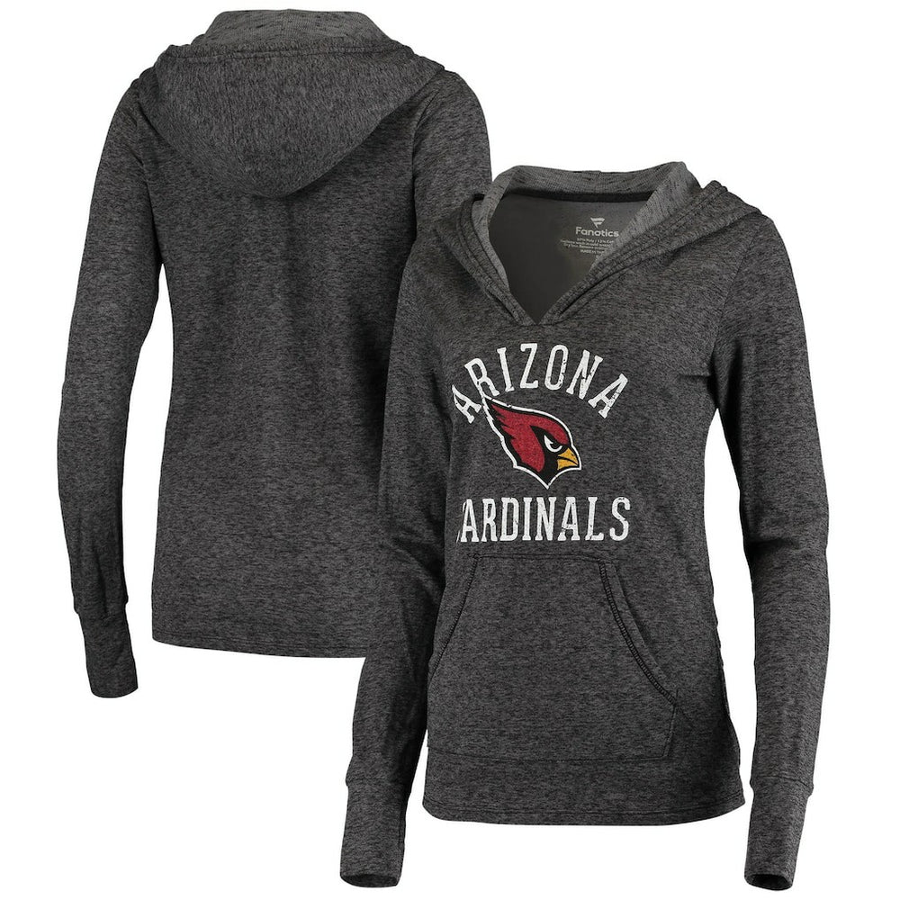 Arizona Cardinals Fanatics Women's Doubleface Slub Pullover Hoodie