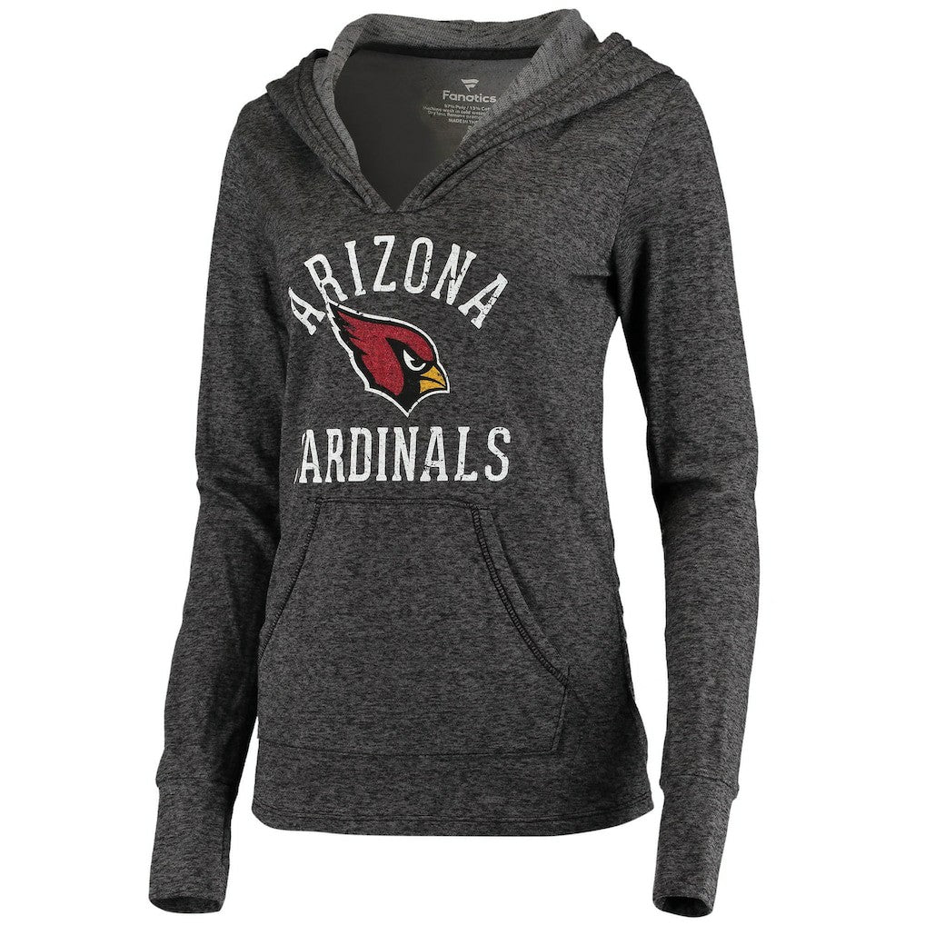 Arizona Cardinals Fanatics Women's Doubleface Slub Pullover Hoodie