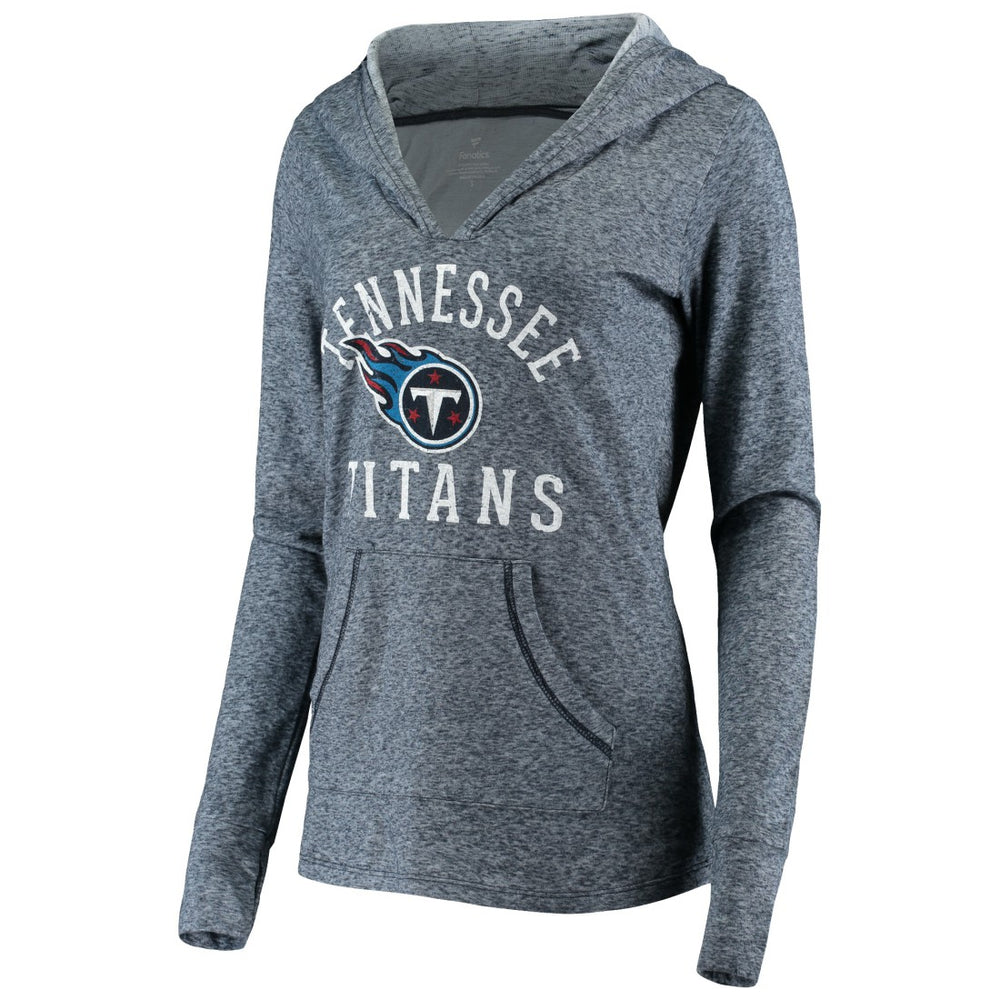 Tennessee Titans Fanatics Women's Doubleface Slub Pullover Hoodie
