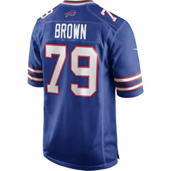 Buffalo Bills Nike Ruben Brown  Game Retired Player Jersey