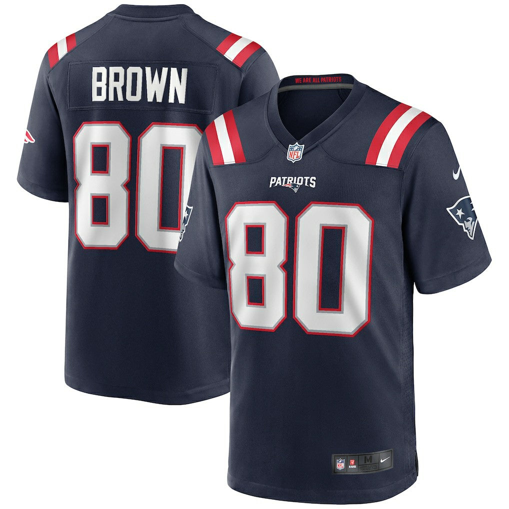 New England Patriots Nike Troy Brown  Game Retired Player Jersey