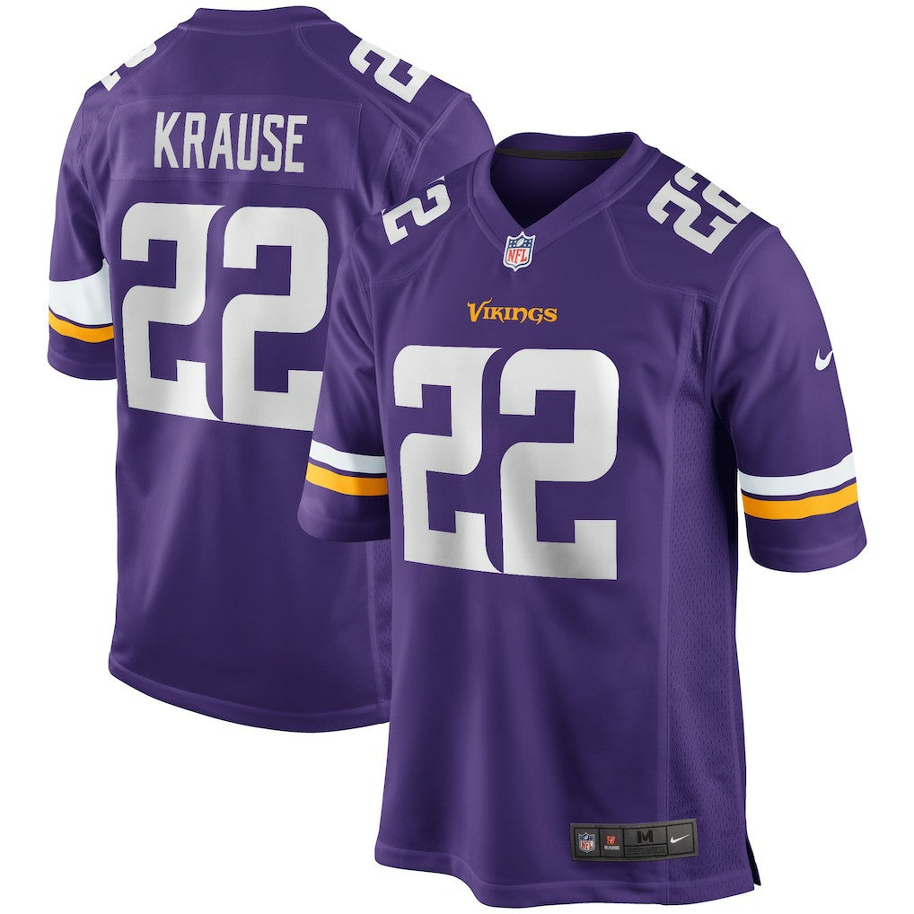 Minnesota Vikings Nike Paul Krause  Game Retired Player Jersey