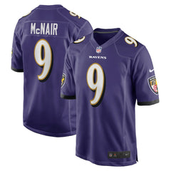 Baltimore Ravens Nike Steve McNair  Game Retired Player Jersey