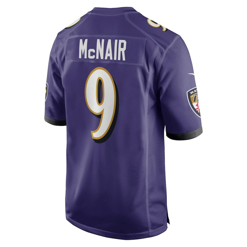 Baltimore Ravens Nike Steve McNair  Game Retired Player Jersey