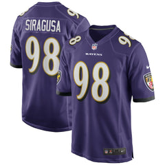 Baltimore Ravens Nike Tony Siragusa  Game Retired Player Jersey