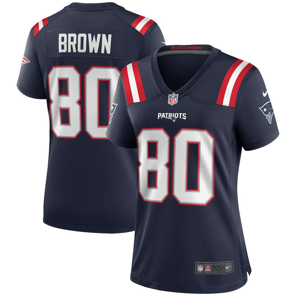 New England Patriots Nike Troy Brown  Women's Game Retired Player Jersey