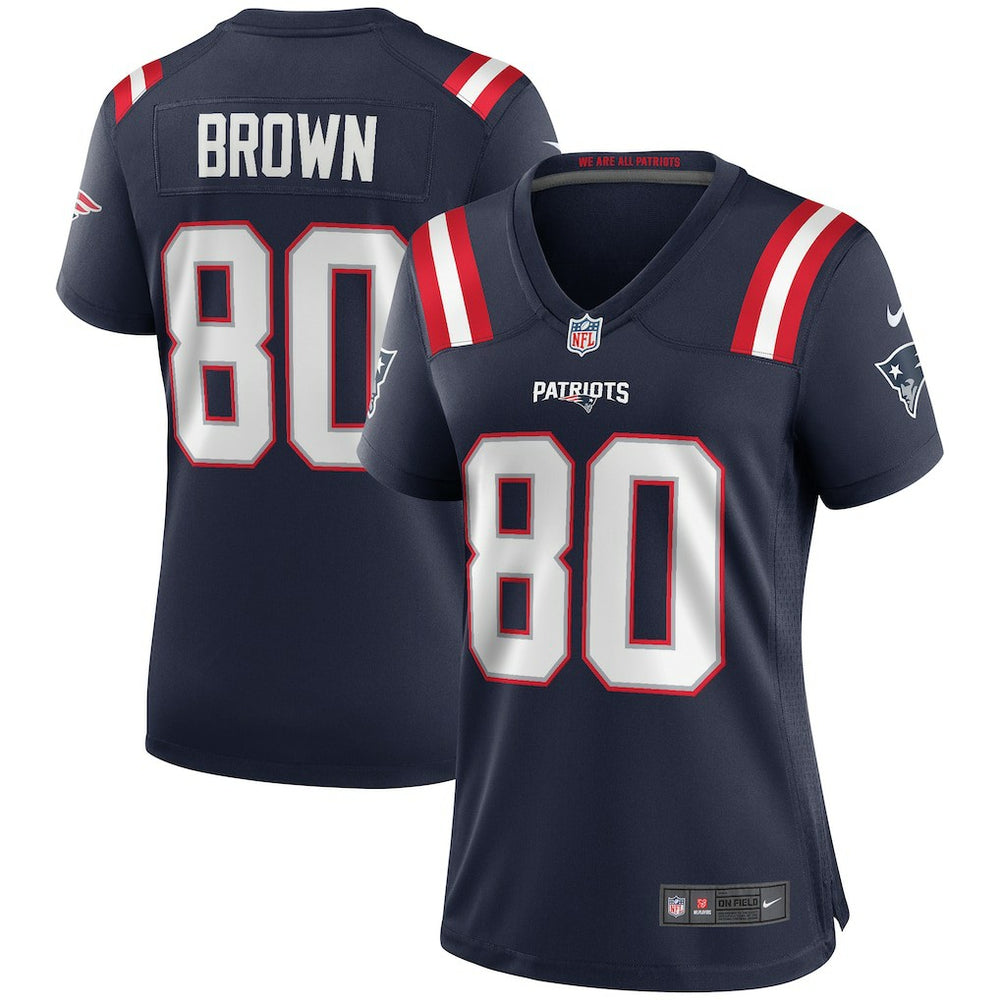 New England Patriots Nike Troy Brown  Women's Game Retired Player Jersey
