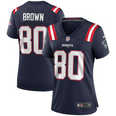 New England Patriots Nike Troy Brown  Women's Game Retired Player Jersey