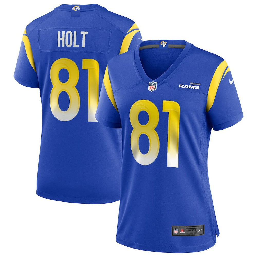 Los Angeles Rams Nike Torry Holt  Women's Game Retired Player Jersey