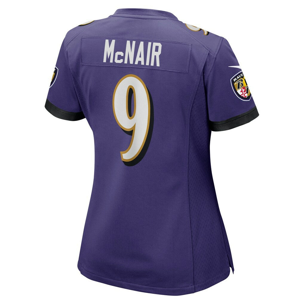 Baltimore Ravens Nike Steve McNair  Women's Game Retired Player Jersey
