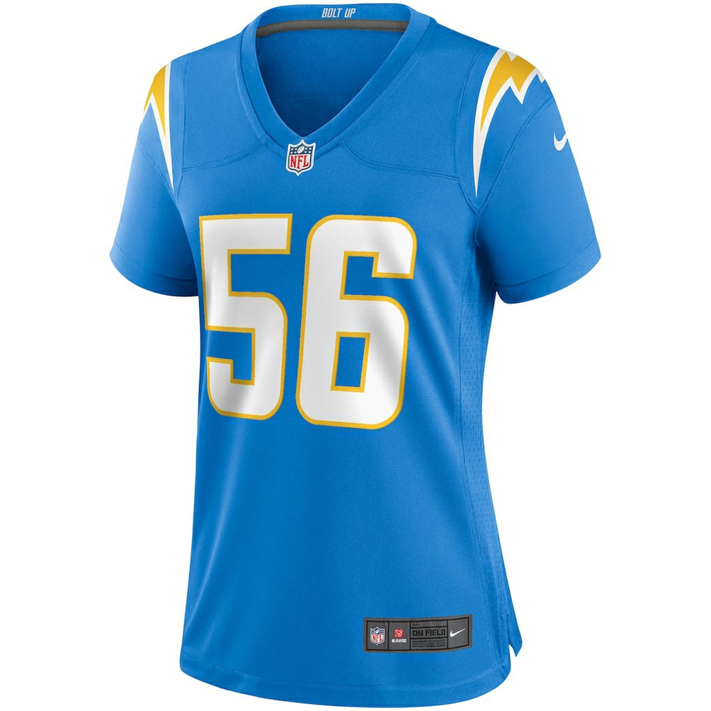 Los Angeles Chargers Nike Shawne Merriman  Women's Game Retired Player Jersey