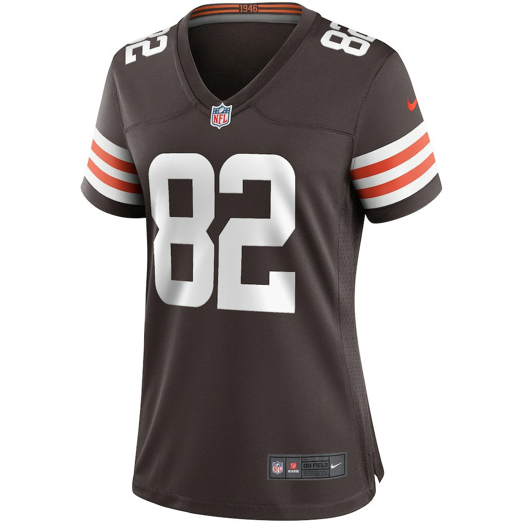 Cleveland Browns Nike Ozzie Newsome  Women's Game Retired Player Jersey