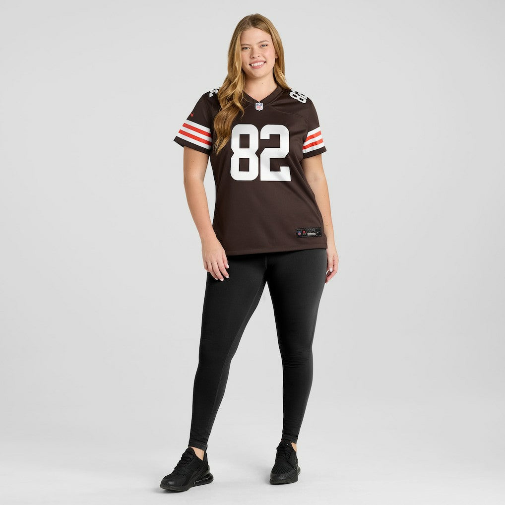 Cleveland Browns Nike Ozzie Newsome  Women's Game Retired Player Jersey