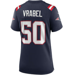 New England Patriots Nike Mike Vrabel  Women's Game Retired Player Jersey