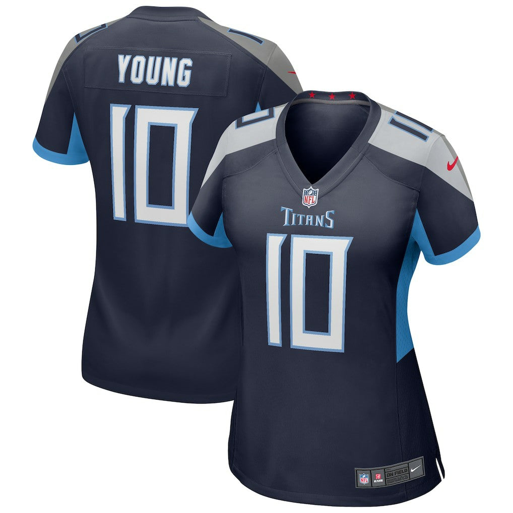 Tennessee Titans Nike Vince Young  Women's Game Retired Player Jersey