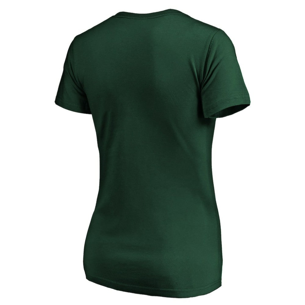 Minnesota Wild Women's Drop the Puck V-Neck T-Shirt For Sale