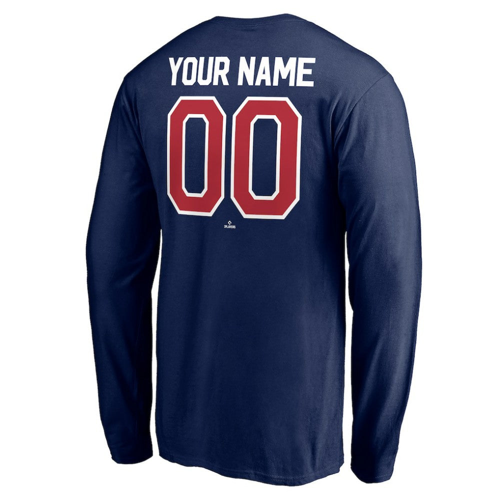 Atlanta Braves Personalized Winning Streak Name & Number Long Sleeve T-Shirt | MLB Near me