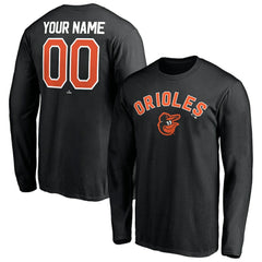 Baltimore Orioles Personalized Winning Streak Name & Number Long Sleeve T-Shirt | MLB For sale