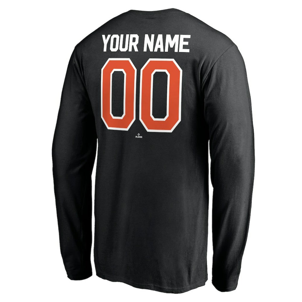 Baltimore Orioles Personalized Winning Streak Name & Number Long Sleeve T-Shirt | MLB For sale