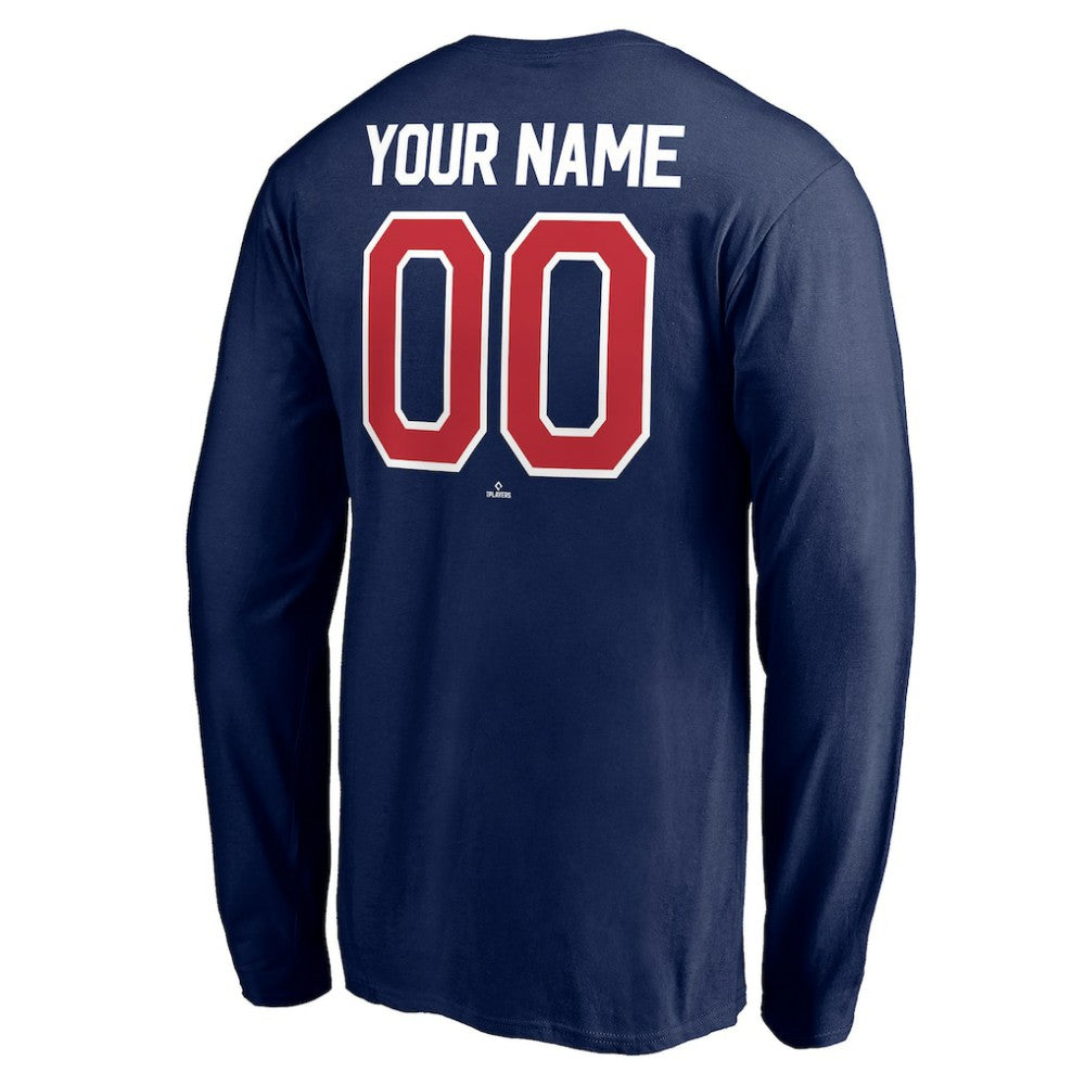 Boston Red Sox Personalized Winning Streak Name & Number Long Sleeve T-Shirt | MLB New