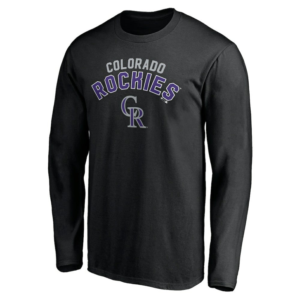 Colorado Rockies Personalized Winning Streak Name & Number Long Sleeve T-Shirt | MLB US