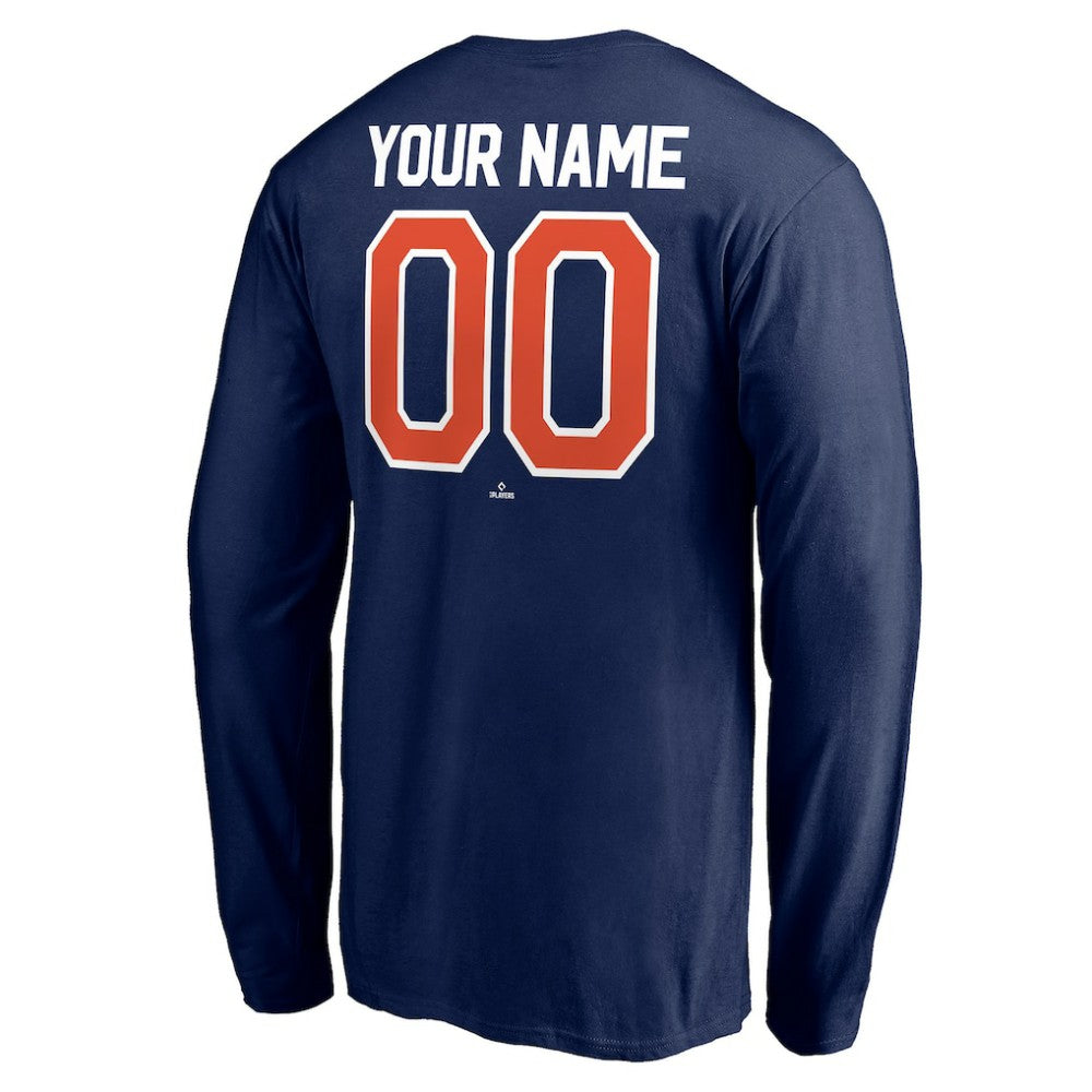Detroit Tigers Personalized Winning Streak Name & Number Long Sleeve T-Shirt | MLB Sale