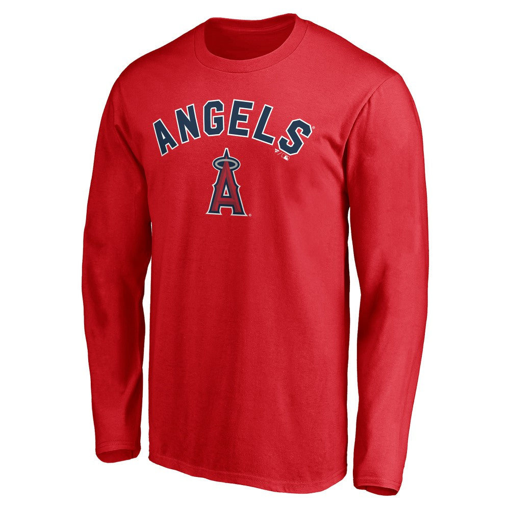 Los Angeles Angels Personalized Winning Streak Name & Number Long Sleeve T-Shirt | MLB Discount