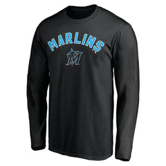 Miami Marlins Personalized Winning Streak Name & Number Long Sleeve T-Shirt | MLB New