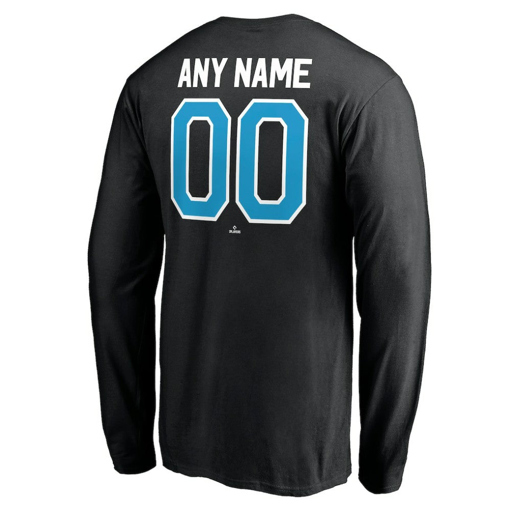 Miami Marlins Personalized Winning Streak Name & Number Long Sleeve T-Shirt | MLB New