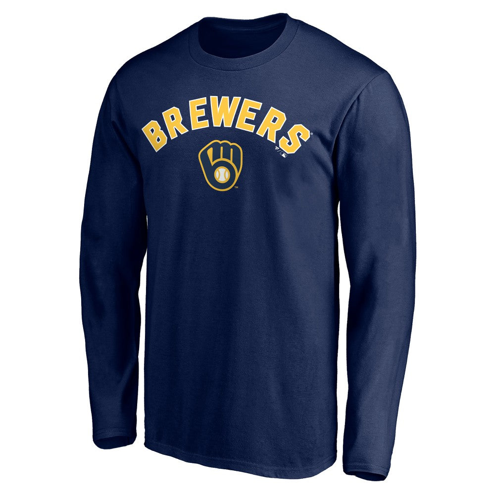 Milwaukee Brewers Personalized Winning Streak Name & Number Long Sleeve T-Shirt | MLB Shop